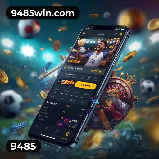 Imagem promocional da 9485 mostrando a plataforma e suas vantagens