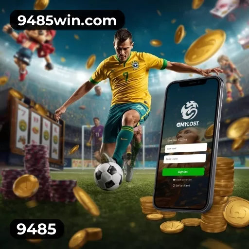 Imagem promocional da 9485 mostrando a plataforma e suas vantagens
